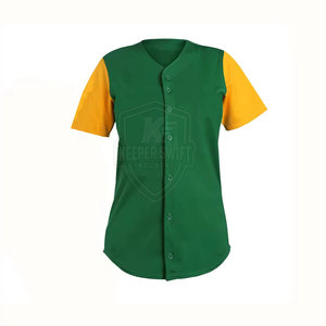 เครื่องแบบซอฟต์บอลแห้งเร็วดีไซน์ใหม่ชุดซอฟต์บอลระบายอากาศได้ดี - Product Image 4