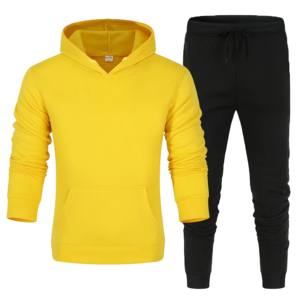 Top qualité concevez votre propre survêtement vêtements de sport en polyester de haute qualité pour hommes poches zippées survêtement homme 100% Polyester - Product Image 1