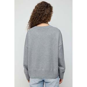 Suéter de Punto Informal Vintage para Mujer, Transpirable, de Viscosa/Poliéster, Tejido a Crochet, con Manga Larga, Talla XS, Invierno - Product Image 6