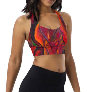 Fitness Ladies Girls Running Gym Yoga Bra Ready to Ship High Impact Sports Bra Workout Push up Chest Comfortable Bra. - Product Image 2