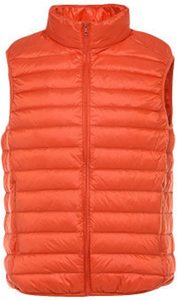Veste coupe-vent unie sans manches pour acolyte d'extérieur personnalisée OEM doudoune rembourrée gilet sans manches pour hommes - Product Image 5