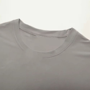 Séchage rapide Rash Guard hommes à manches courtes chemise d'entraînement Fitness vêtements d'entraînement OEM Rash Guard demi manches chemise de Compression hommes Gym - Product Image 3