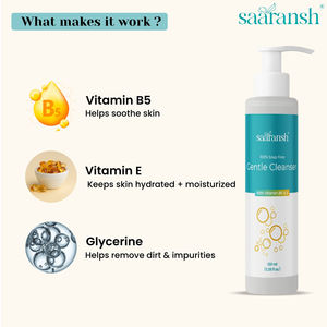 Nettoyant doux Saaransh, adapté à tous les types de peau, conçu pour un nettoyage efficace sans dessèchement, au prix du marché - Product Image 5