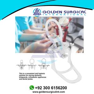 Articulateur réglable pour prothèse dentaire S/M/L Outils de laboratoire dentaire Articulateur Chrome Plaqué Full Mouth Dental set instruments chirurgicaux - Product Image 5