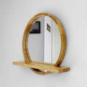 Miroir décoratif de style loft: Art mural en métal noir mat (60x60 cm) - Product Image 2