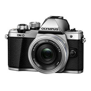 High Resolution Silver Mirrorless <b>Digital</b> <b>Camera</b> with 14-42mm EZ Lens Compact Used Photography & <b>Video</b> International Version - Product Image 2
