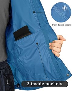 Chaqueta cortavientos directa de fábrica 2025 para hombre, resistente al agua, de longitud media, abrigo con cremallera, talla 3XL, chaqueta informal para exteriores para primavera y otoño - Product Image 4