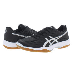 Asics รองเท้าเต้นผู้หญิง GEL-tactic สีดำ/สีเงิน | ของแท้100% - Product Image 3