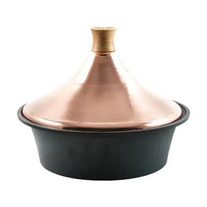 Casserole chauffante en cuivre de qualité supérieure faite à la main pour les mariages et les événements ajoutant de l'élégance aux paramètres de table décoratifs - Product Image 1