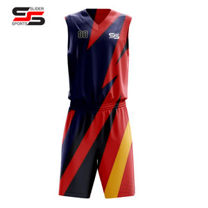 Uniforme de basket-ball de vêtements de sport fabriqué au Pakistan uniforme de basket-ball imprimé personnalisé à bas prix - Product Image 1
