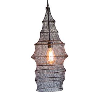 Lámpara colgante exclusiva con abalorios de base de metal, sombra bonita, tamaño personalizado, suministros de decoración de Navidad, boda - Product Image 1