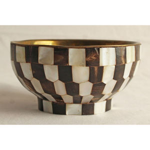 Cuenco para servir de chocolate para decoración del hogar Vintage hecho de cuenco redondo de Metal para servidor al precio más barato de suministros para exportadores de Tahura - Product Image 2