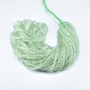 Cuentas de piedras preciosas sueltas de 3-4mm para fabricación de joyas de fabricante indio a granel - Product Image 5