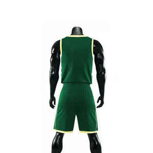 Maillot d'entraînement de basketball sans manches pour homme, personnalisable, respirant, séchage rapide, dernier design réversible par sublimation, style ensemble - Product Image 2