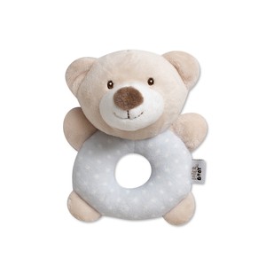 Modèle gris Osito Rattle Plushtoy Jouet en peluche doux - Product Image 1