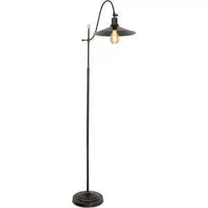 Vintage Indoor E27 Metal Floor Lamp With On/off Switch