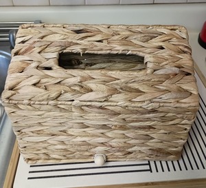 Porte-serviettes en jacinthe d'eau, écologique, décoration naturelle pour la maison et la maison, vente en gros du Vietnam - Product Image 6