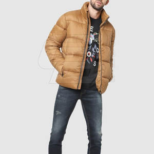 แจ็คเก็ตพัฟเฟอร์ผู้ชายดีไซน์ใหม่ปี 2026 ขายส่งราคาพิเศษ เสื้อโค้ทบุหนานุ่มแบบกำหนดเอง เสื้อแจ็คเก็ตฤดูหนาวผ้าโพลีเอสเตอร์หนาและอบอุ่น - Product Image 5