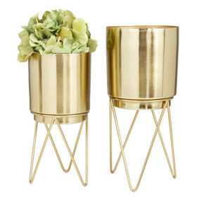 Wholesale Factory Price High Quality Home <b>Decor</b> Garden Metal Planters for Your Indoor and Outdoor Home Decoration - Product Image 2