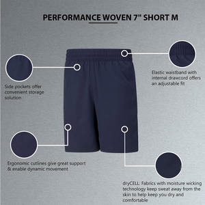 Pantalones cortos para correr para hombre de secado rápido con cintura con cordón y forro de malla incluidos pantalones cortos para correr para hombres - Product Image 5