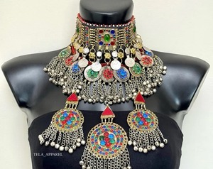 ชุดเครื่องประดับแฟชั่น kuchi คุณภาพสูงใส่สบายเครื่องประดับอัฟกานิสถานวินเทจ - Product Image 5