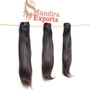 100% Raw Virgin Human <b>Hair</b> Single Drawn <b>Extensions</b> <b>Hair</b> Genius Weft <b>One</b> Donor Straight Bundles Peruvian Human <b>Hair</b> - Product Image 1