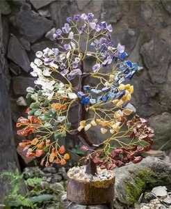 Wholesale Natural <b>Crystal</b> Healing Bonsai Seven Chakra <b>Crystal</b> <b>Tree</b> for Wealth Meditation Reiki Energy Available At Export Price - Product Image 3
