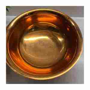 Bol en cuivre de vente chaude pour support de mélangeur en métal Pooja d'Inde pour le camping-Prix raisonnable - Product Image 6