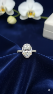 Diamant de taille grande 20 carats, VS2, certificat IGI, pierre précieuse de laboratoire, taille ovale, CVD - Product Image 2