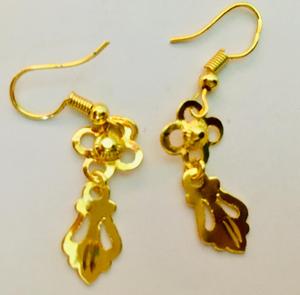 Collar de cadena de eslabones con colgante de oro de 18k, joyería pequeña de Chevron, venta al por mayor, suministros para fiesta y boda - Product Image 5