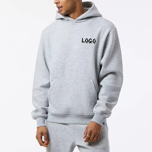 Wholesale Fashion Men's Hoodie Sweatshirts 100% Cotton Anti-Shrink & Anti-Wrinkle Cheap OEM Blank <b>Hoodies</b> - Product Image 5