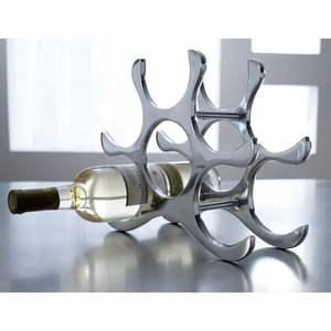 Présentoir à vin en métal personnalisé Derniers arrivages Porte-bouteille de vin au design victorien Article décoratif Vente en gros Meilleur prix - Product Image 3