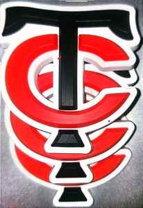 หมวกกันน็อคกันกระแทก3เมตรมีกาวด้านหลังหมวกกันน็อค2D 3D พร้อมเทปสองชั้นโลโก้ทีมเบสบอลที่กำหนดเอง - Product Image 3