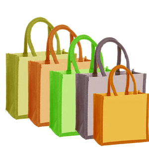 Sac fourre-tout en jute de haute qualité Motif personnalisé Style de mode Bon prix d'impression Fabriqué en Inde pour un usage quotidien - Product Image 4