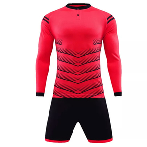 Conjunto de Uniforme de Portero de Fútbol para Hombre Adulto al por Mayor, Camiseta y Pantalones Cortos Transpirables con Sublimación, Ropa de Entrenamiento para Equipos OEM - Product Image 1