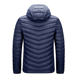 2025 hiver bulle doudoune pour hommes en gros grande taille en plein air chaud matelassé manteau avec col montant Logo personnalisé Options - Product Image 3