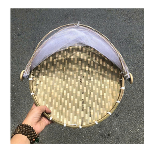 Vietnamese Bamboo Basket Weaving Bamboo Tray Bamboo <b>Food</b> <b>Cover</b> Dome for Export Market - Product Image 1