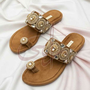 Sandalias Kolhapuri para Mujer, Diseño Único, Impermeables, de Alta Calidad, Ligeras, para Todas las Temporadas, Fabricante de Pakistán, Gran Venta - Product Image 5
