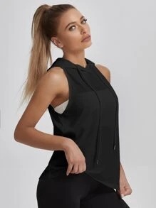 Sweat à capuche sans manches respirant de haute qualité, personnalisé avec une étiquette privée, pour femmes, hiver et été, avec logo personnalisé - Product Image 4