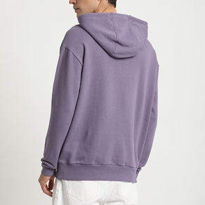 Sudaderas con Capucha Bordadas de Alta Calidad para Hombre, Estilo Holgado con Hombros Caídos, Cierre de Cremallera, Impresión Digital Personalizada con Logotipo, Cómodas - Product Image 4