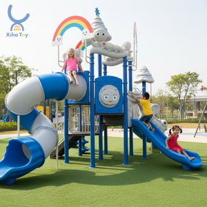 Rushawy Playground Swing Set Telephone Toy Pretend Play Numeric Key Telephone Tree House