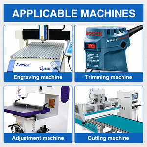 Fresas de Diamante PCD para Fresagem CNC, <span class=keywords><strong>Bits</strong></span> de Router Reto PCD, Cortador de Fresagem para Trabalhos em Madeira - Product Image 3