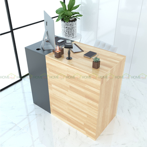 Mostrador de Caja Simple de Acero BLT68005 de 120x60x100 (cm) para Punto de Venta en Tiendas Minoristas - Product Image 2