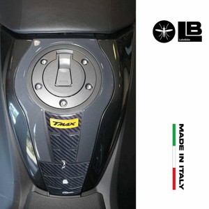 Kit Adesivi Protettivi 3D Gialli su Misura per Scooter, Compatibili con Yamaha Tmax 560 2022-23, Adesivi Decorativi per Moto - Product Image 3