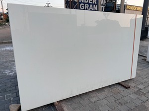 Haute qualité Natraj Stonex nord granit Nano blanc grande dalle poli Design moderne cuisine revêtement de sol comptoirs décor inde - Product Image 5