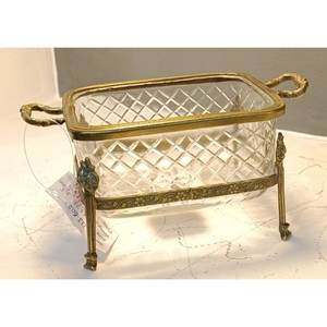 Latest Brass & <b>Glass</b> candy <b>Bowl</b> for Home, Hotel, Restaurant Tabletop Dinnerware Brass Antique Fruits <b>Serving</b> <b>Bowl</b> - Product Image 4