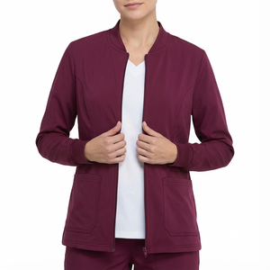 Vestes d'uniforme médical personnalisées pour hommes et femmes, uniformes d'infirmière, vestes médicales pour cliniques et hôpitaux - Product Image 4