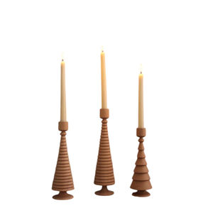 Superior Quality Wood Material <b>Candle</b> Stand Home Hotel Table Decorative Wooden <b>Candle</b> Holder for Christmas Wholesaler Price - Product Image 4