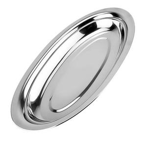 Bandeja estándar de acero inoxidable de diseño único para el hogar, pieza única para servir comida y cena a precios muy buenos - Product Image 3