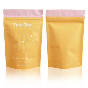 Pochette debout mate sur mesure avec fenêtre pour les produits de café et de thé, conçue pour les marques spécialisées et les boutiques au Vietnam - Product Image 3